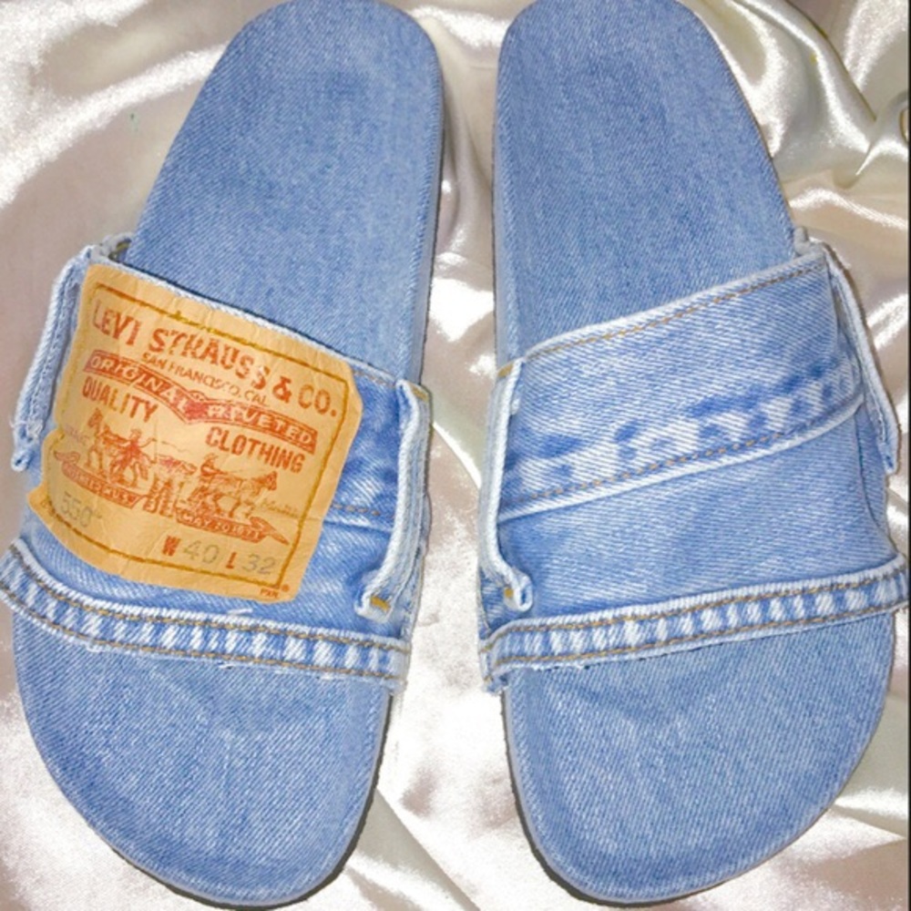 OG O-Mighty Denim Slides - Light Wash